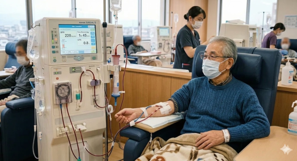 腎透析の様子の画像