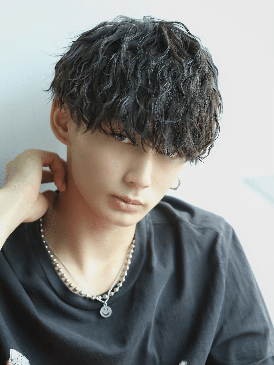 ツイストパーマ男性