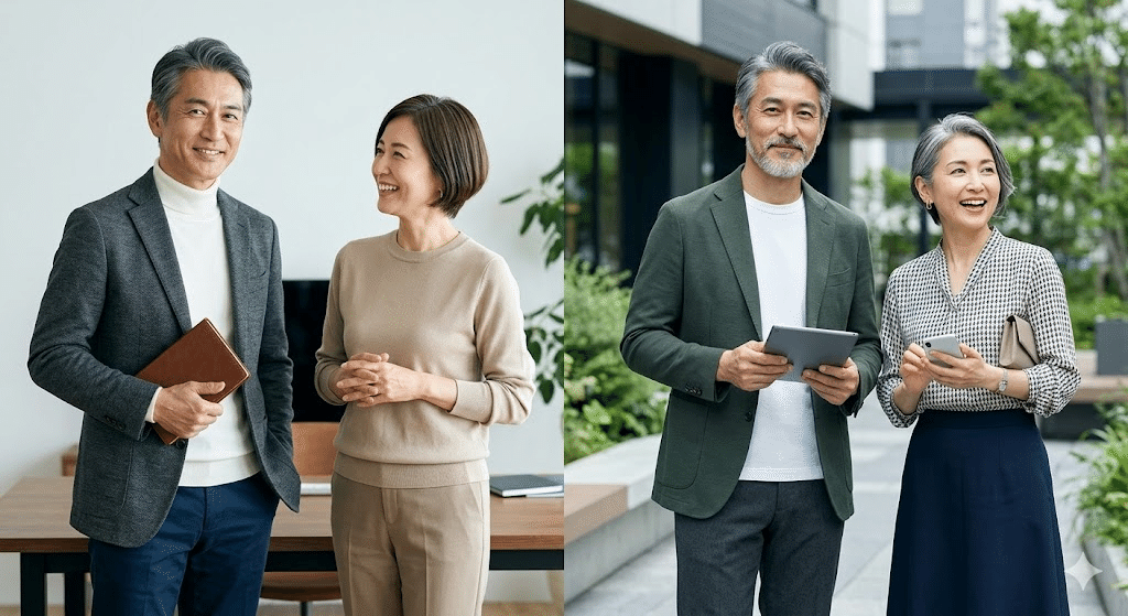 50代でも貫禄があるが昔より若々しい画像